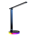 LED RGBW Stolná lampa BRUNO LED/5W/5V 3000/4500/6000K čierna