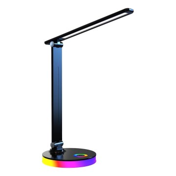 LED RGBW Stolná lampa BRUNO LED/5W/5V 3000/4500/6000K čierna