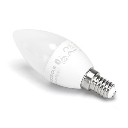 LED RGBW Stmievateľná žiarovka C37 E14/6,5W/230V 2700-6500K - Aigostar