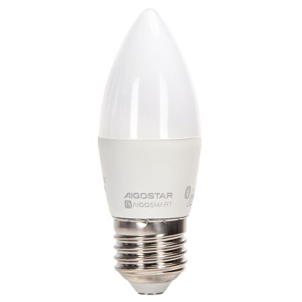 LED RGBW Žiarovka C37 E27/4,9W/230V 2700-6500K - Aigostar