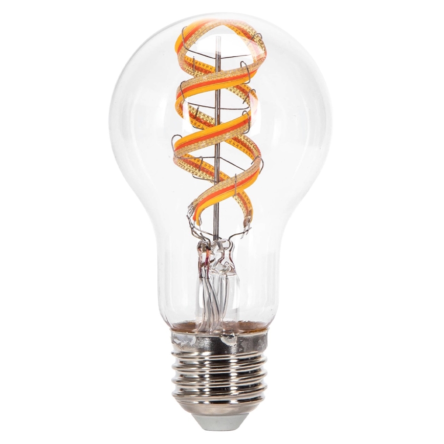 LED RGBW Stmievateľná žiarovka FILAMENT MESH Smart A60 E27/4,9W/230V 2700K - Aigostar
