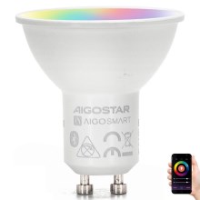LED RGBW Žiarovka GU10/4,9W/230V 2700-6500K - Aigostar