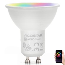 LED RGBW Žiarovka GU10/6,5W/230V 2700-6500K - Aigostar