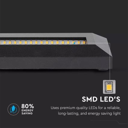 LED Schodiskové svietidlo 1xLED/3W/230V 3000K IP65