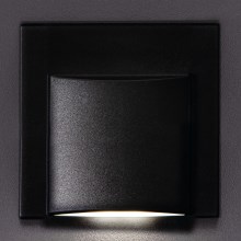 LED Schodiskové svietidlo ERINUS LED/0,8W/12V 3000K čierna