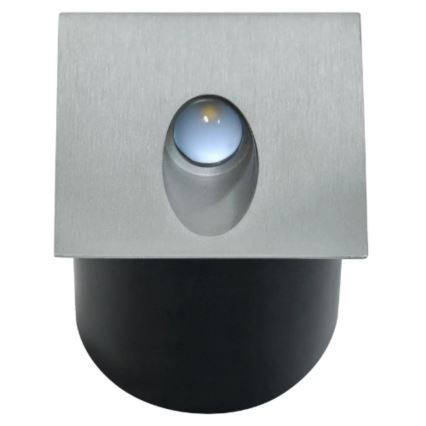 LED Schodiskové svietidlo ESPO LED/3W/230V IP54 matný chróm