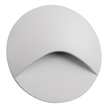 LED schodiskové svietidlo EXIN LED/2,5W/230V 4000K IP65 biele okrúhle