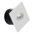 LED Schodiskové svietidlo LED/3W/230V 3000K biela
