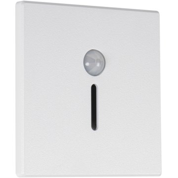 LED schodiskové svietidlo s pohybovým a súmrakovým senzorom MAGNIK LED/1,7W/230V 2700/3300/3900/4600/5700K biele hranaté