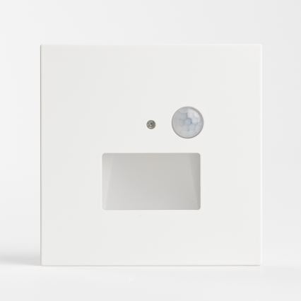 LED schodiskové svietidlo so snímačom pohybu a súmraku LED/1,5W/230V 3000/4000/6000K biela