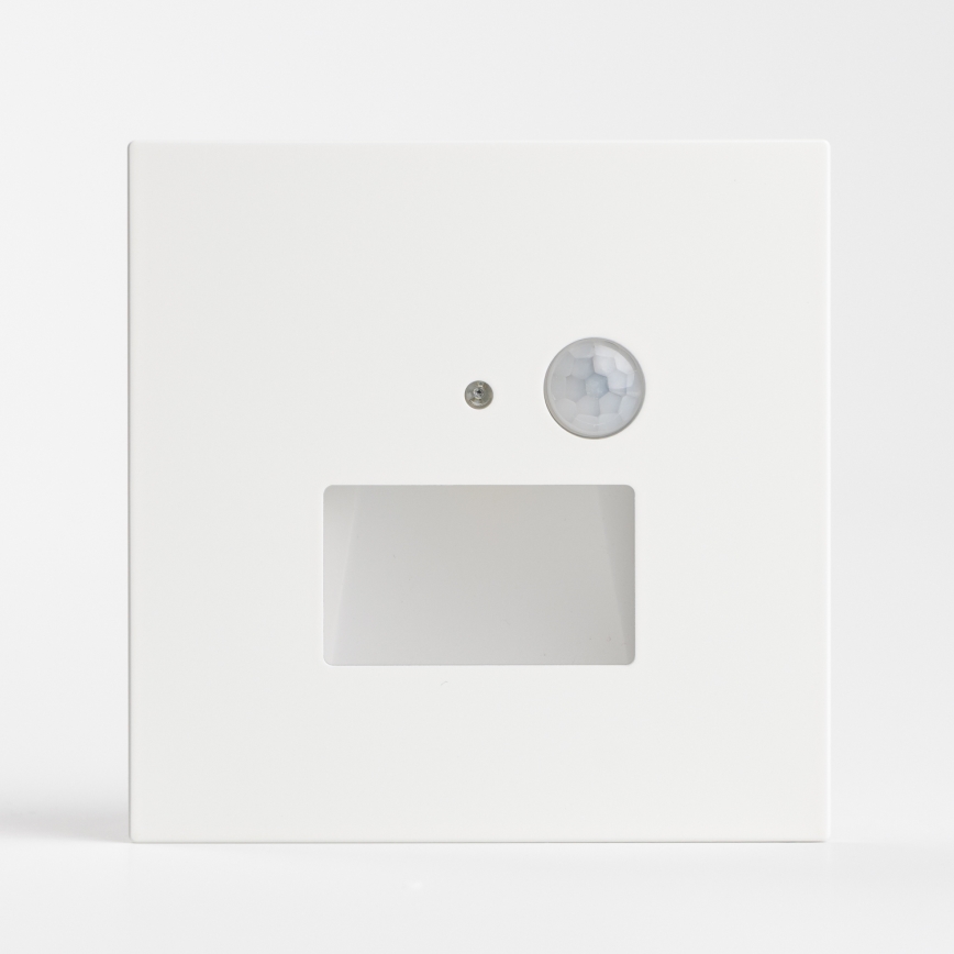 LED schodiskové svietidlo so snímačom pohybu a súmraku LED/1,5W/230V 3000/4000/6500K biela