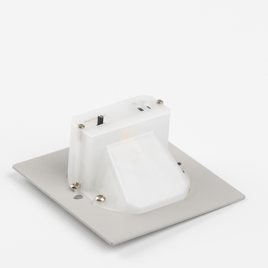 LED schodiskové svietidlo so snímačom pohybu a súmraku LED/1,5W/230V 3000/4000/6500K biela