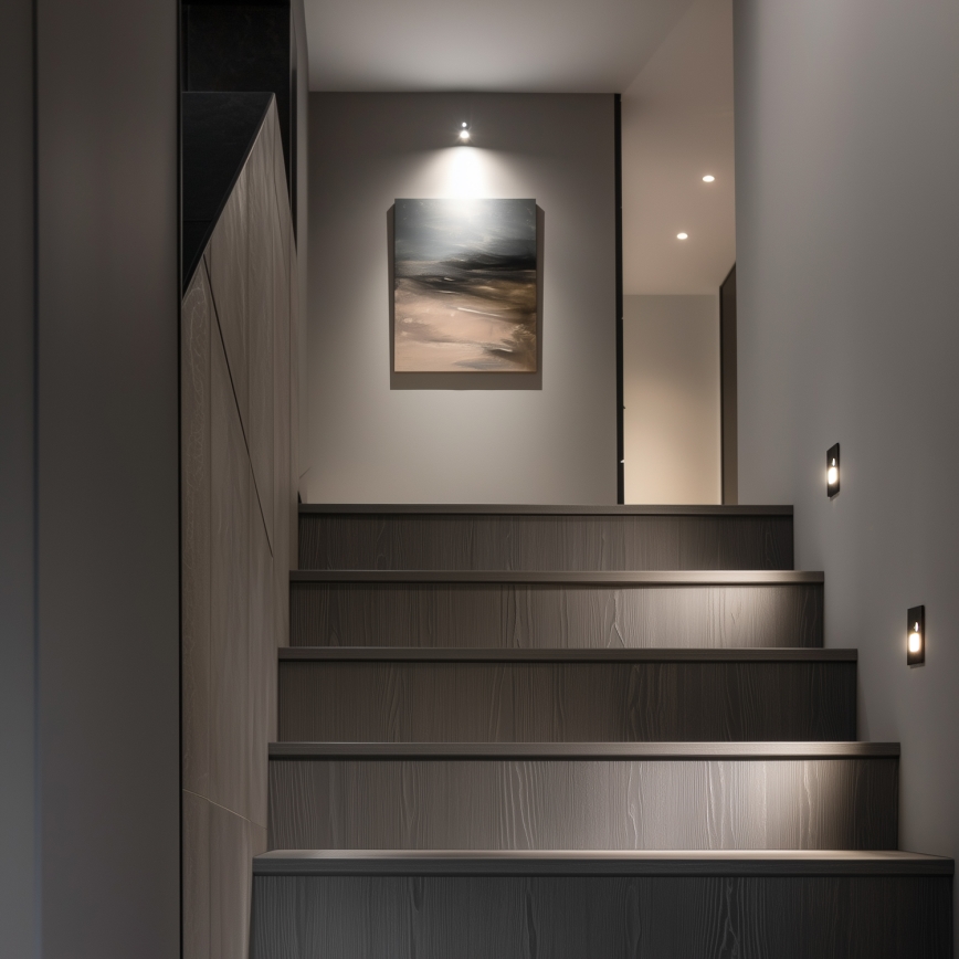 LED Schodiskové svietidlo s pohybovým senzorom LED/1,5W/230V 3000K/4000K/6500K
