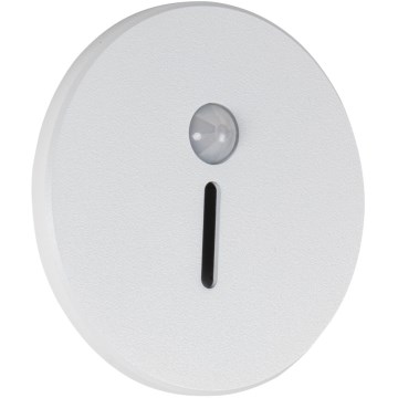 LED schodiskové svietidlo so senzorom pohybu a súmraku MAGNIK LED/1,7W/230V 2700/3300/3900/4600/5700K biela okrúhle