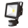 LED Senzorový reflektor T247 20W LED IP65