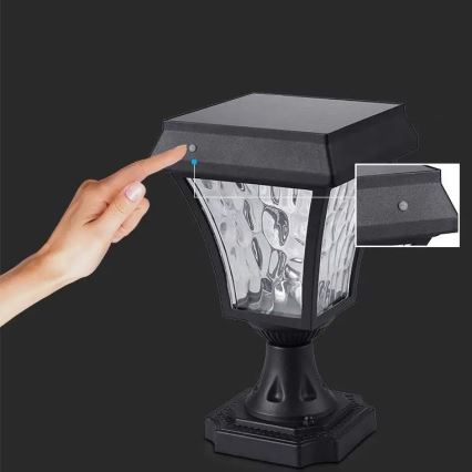 LED Solárna lampa 3v1 LED/2W/5,5V 3000K/6000K IP65