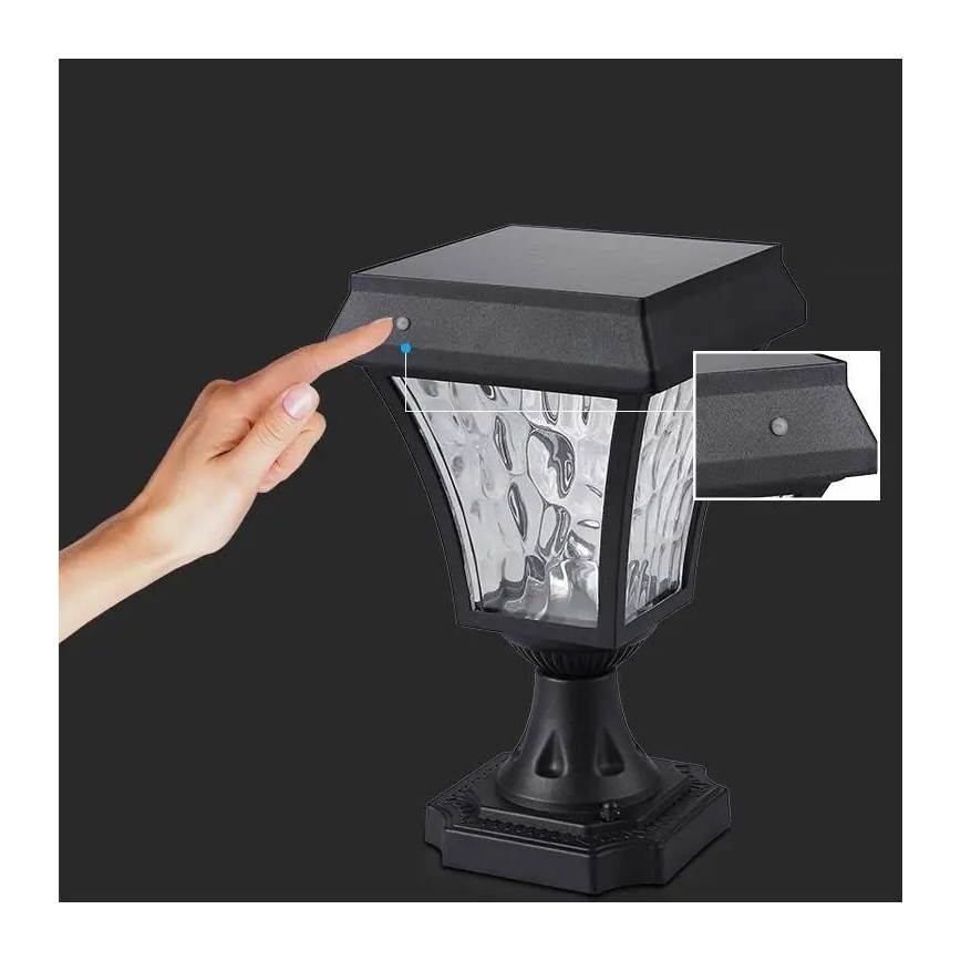 LED Solárna lampa 3v1 LED/2W/5,5V 3000K/6000K IP65
