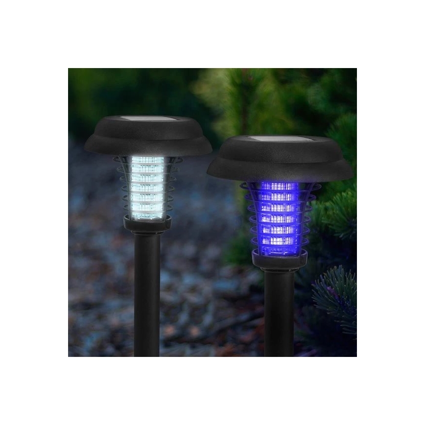 LED Solárna lampa a lapač hmyzu LED/0,1W/1,2V IP44 600 mAh
