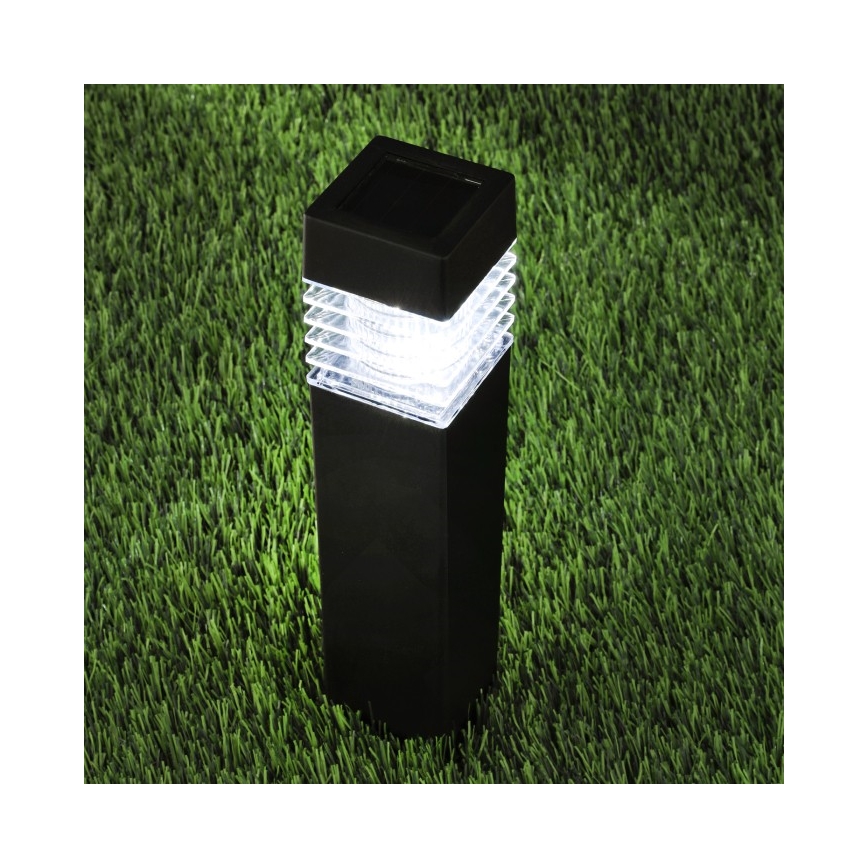 LED solárna lampa AURORA LED/1xAAA 4000K IP44 100 mAh