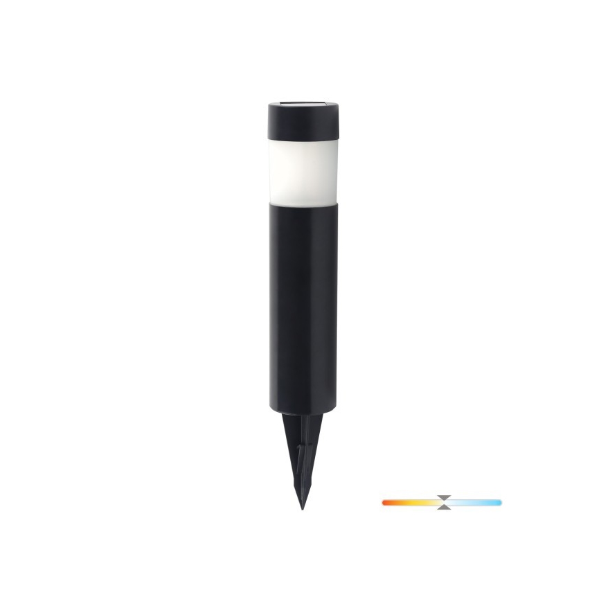 LED solárna lampa AURORA LED/1xAAA 4000K IP44 100 mAh