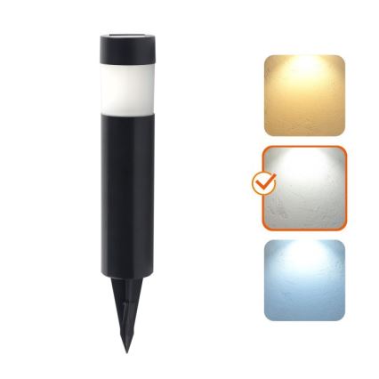 LED solárna lampa AURORA LED/1xAAA 4000K IP44 100 mAh