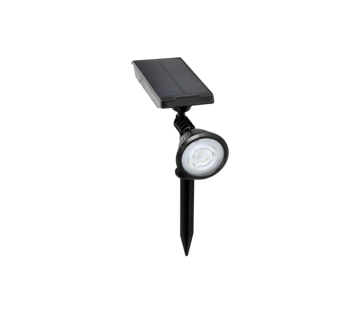 LED solárna lampa LANCE LED/3,7V 6000K IP44 1500 mAh 002246