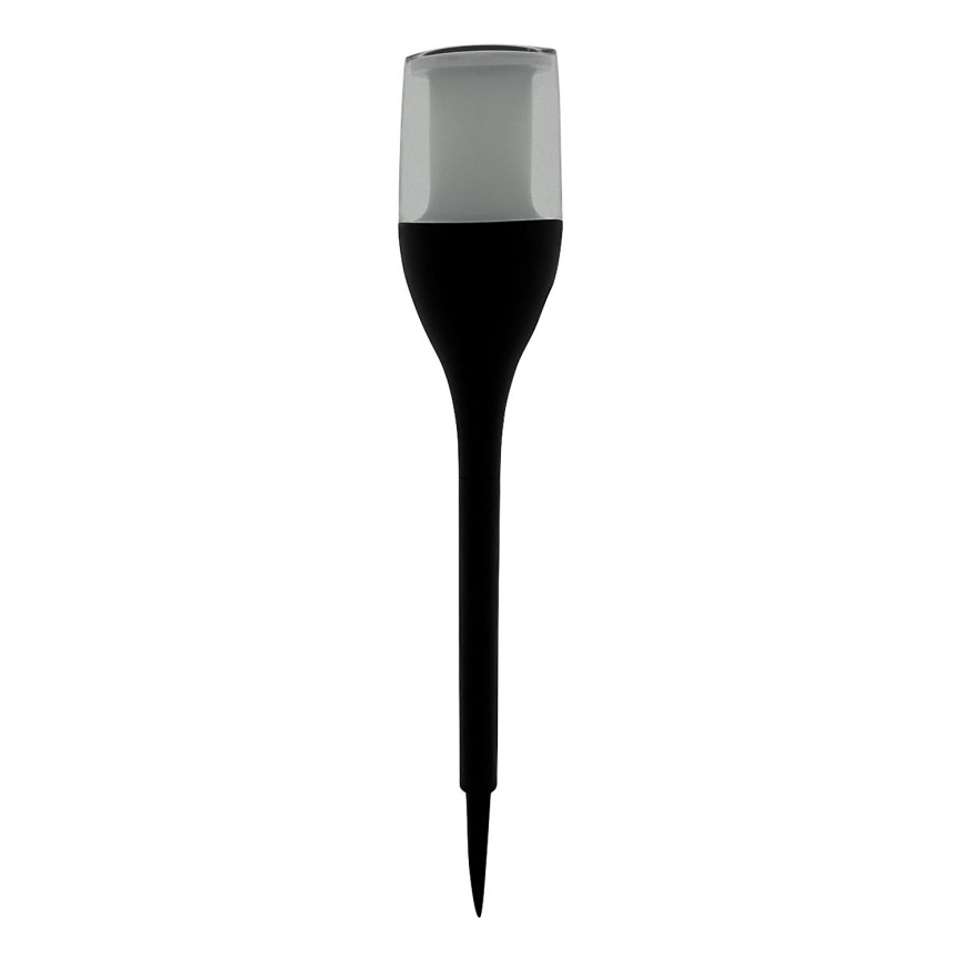 LED solárna lampa LED/1,2 V 800 mAh IP44 čierna