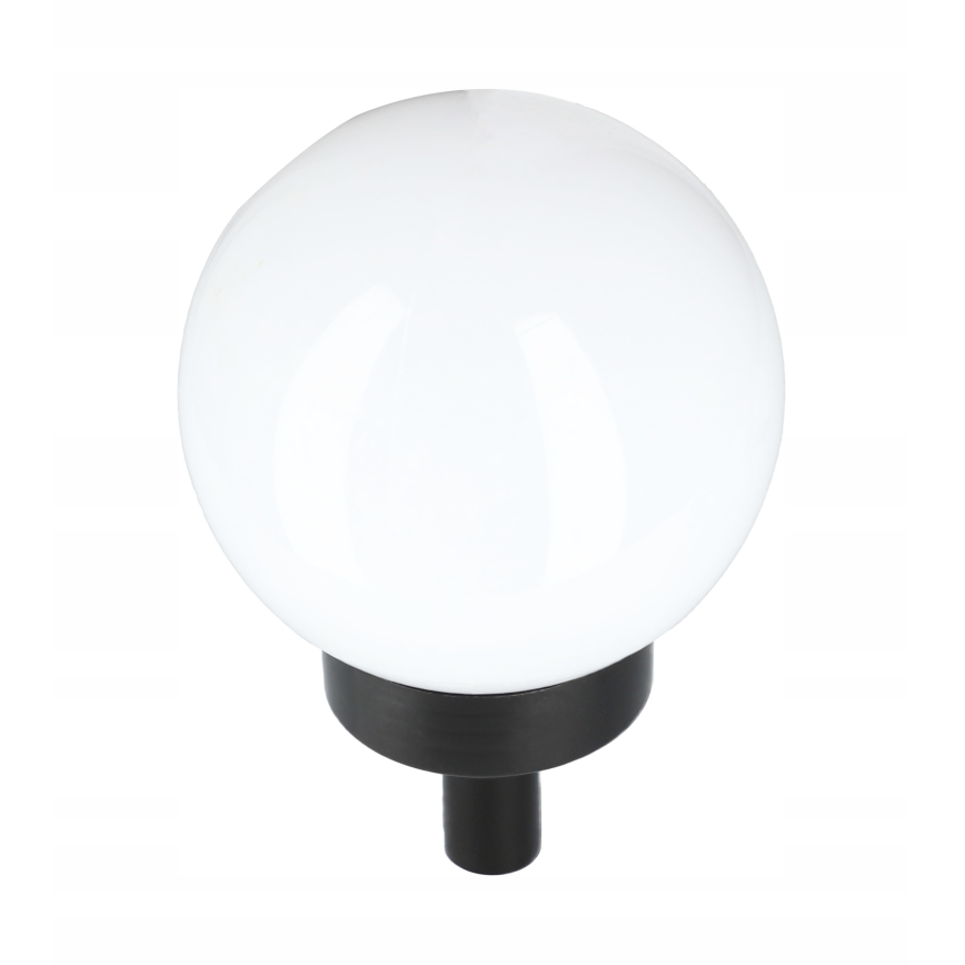 LED Solárna lampa LED/1,2V 6500K 200 mAh pr. 15 cm IP44 biela/čierna