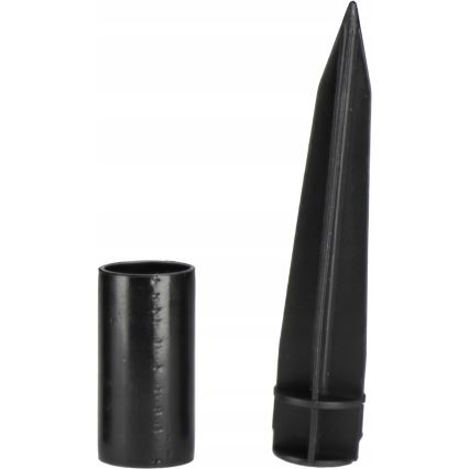 LED Solárna lampa LED/1,2V 6500K 200 mAh pr. 15 cm IP44 biela/čierna