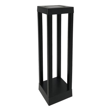 LED Solárna lampa PALERMO LED/3,7V 500 mAh 46 cm IP44 čierna