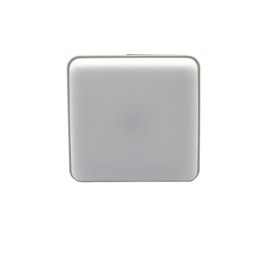 LED Stmievateľná nabíjacia solárna lampa s funkciou powerbanky LED/1W/5,5V 8000K IPX4 1200 mAh šedá