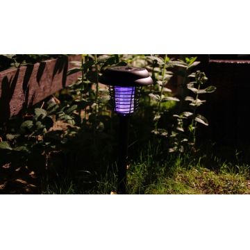 LED Solárna lampa s lapačom hmyzu 1xLED/0,06W/1,2V