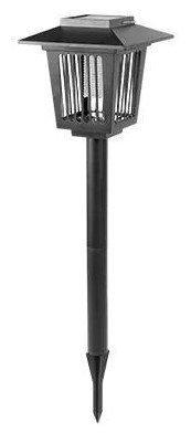 LED Solárna lampa s lapačom hmyzu 2v1 LED/0,06W/1,2V 6500K 58 cm 70 mAh IP65
