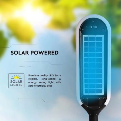 LED Solárna lampa so senzorom BOLLARD LED/5W/5,5V 70 cm 3000K IP65 2000 mAh
