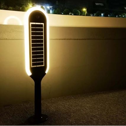 LED Solárna lampa so senzorom BOLLARD LED/5W/5,5V 70 cm 4000K IP65