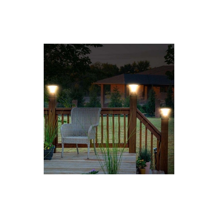 LED Solárna lampa so senzorom LED/15W/3,2V 4000K/6000K IP65