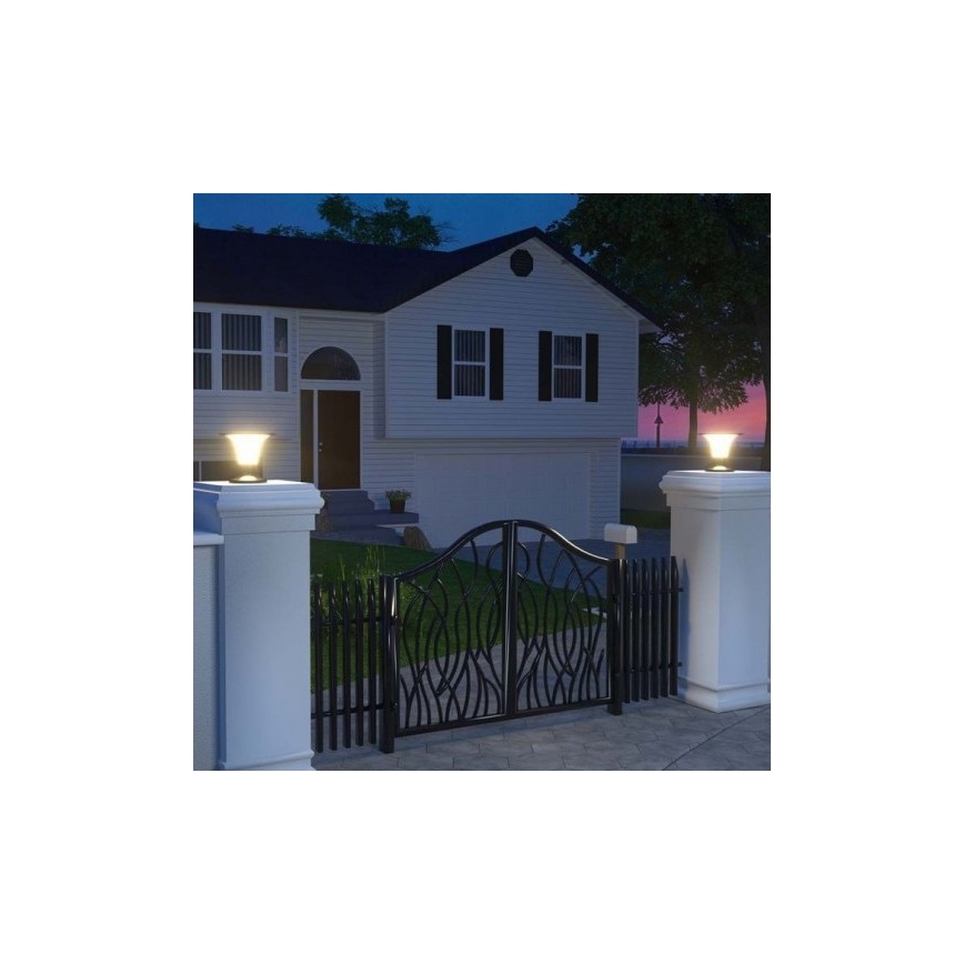 LED Solárna lampa so senzorom LED/15W/3,2V 4000K/6000K IP65