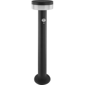 LED solárna lampa so senzorom LED/2W/3,7V 1200 mAh IP44 50 cm