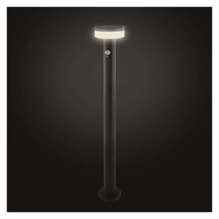 LED solárna lampa so senzorom LED/2W/3,7V 1200 mAh IP44 80 cm