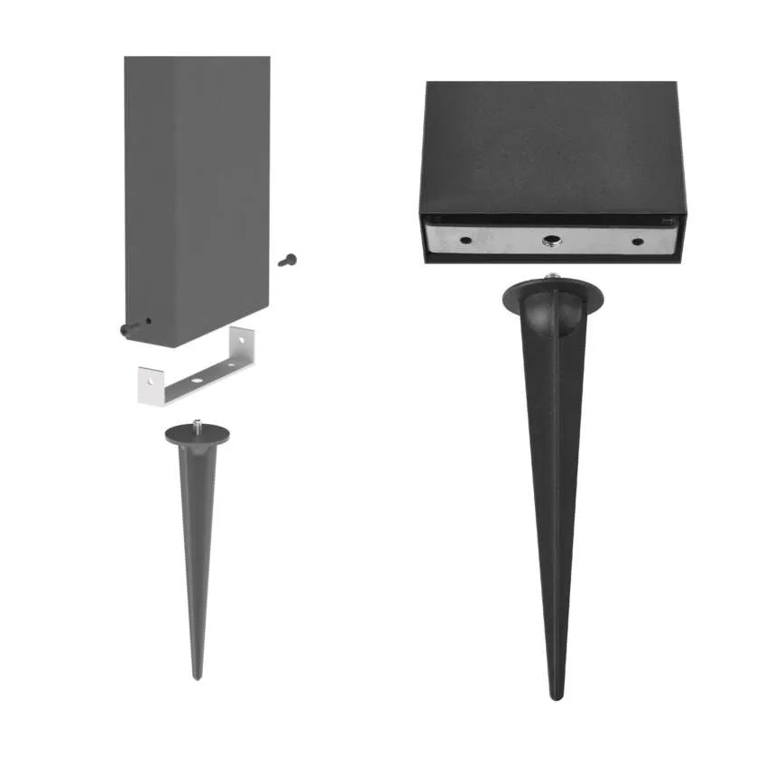 LED solárna lampa so senzorom LED/4,4W/3,7V 2200 mAh IP44