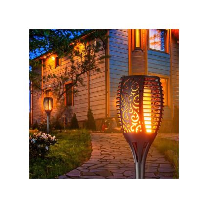 LED Solárna lampa so súmrakovým senzorom LED/1,2W/1,2V 600 mAh IP44