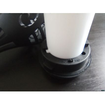 LED Solárna lampa so súmrakovým senzorom LED/1,2W/1,2V 600 mAh IP44