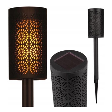 LED solárna lampa so súmrakovým senzorom LED/2V IP44 600 mAh
