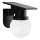 LED solárna nástenná lampa LED/3,7V 3000/4000/6400K IP54 1800 mAh čierna + diaľkové ovládanie