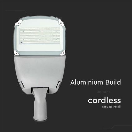 LED Stmievateľná solárna pouličná lampa SAMSUNG CHIP LED/50W/6,4V 4000K IP65 30000 mAh + diaľkové ovládanie