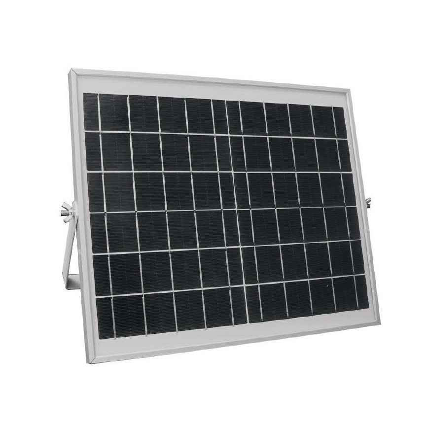 LED Stmievateľná solárna pouličná lampa SAMSUNG CHIP LED/50W/6,4V 4000K IP65 30000 mAh + diaľkové ovládanie