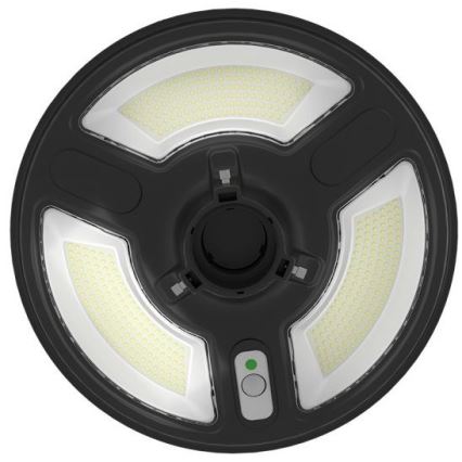 LED Solárna pouličná lampa so senzorom LED/10W/3,2V IP65 4000K 15000 mAh + diaľkové ovládanie