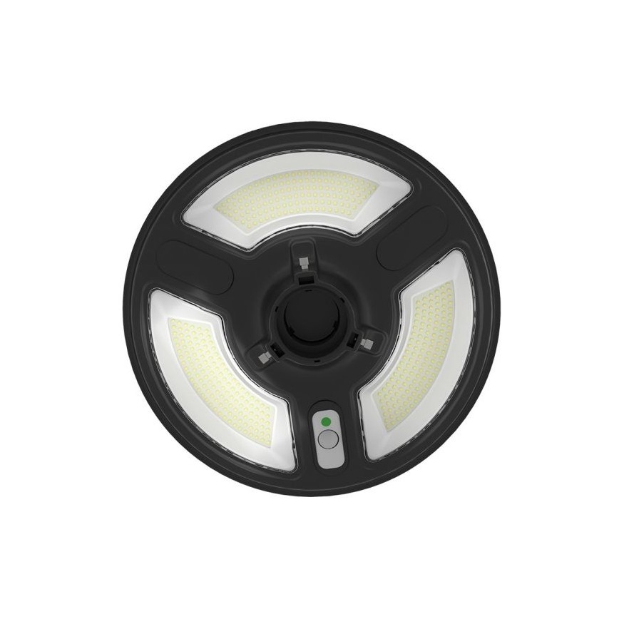 LED Solárna pouličná lampa so senzorom LED/10W/3,2V IP65 4000K 15000 mAh + diaľkové ovládanie