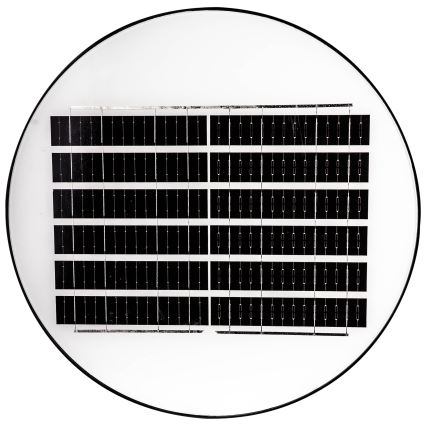 LED Stmievateľná solárna pouličná lampa so senzorom LED/15W/6V 11000 mAh 6500K IP65 čierna + diaľkové ovládanie