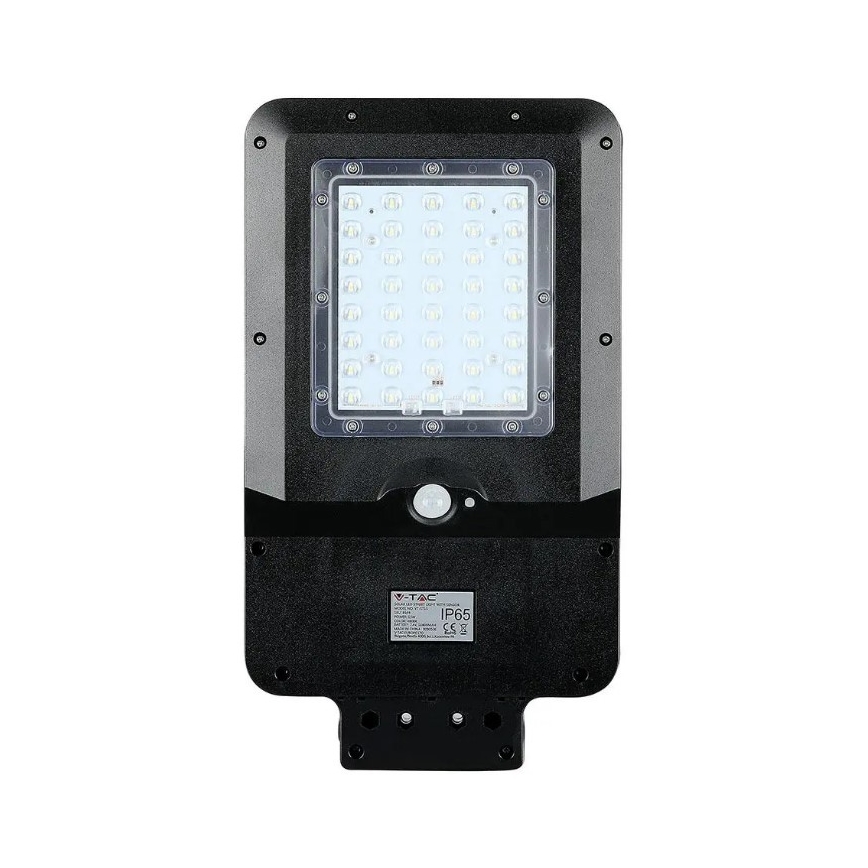 LED Solárna pouličná lampa so senzorom LED/15W/7,4V 4000K IP65 10800 mAh